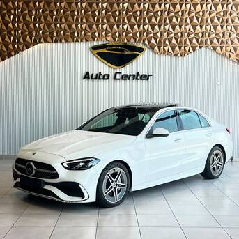 Riffa, Vehicles, Cars & Trucks , BHD 23500,  MERCEDES BENZ C200 AMG 2025 WHITE,  2025,  Automatic,  1000 KM,