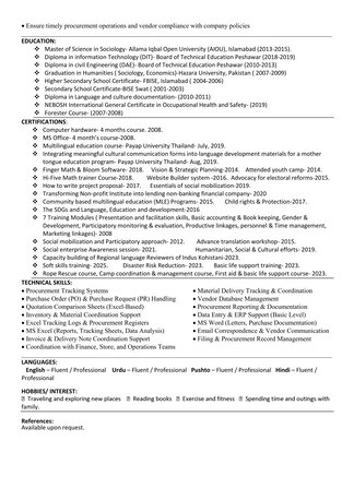 Riyadh, Job Seekers, Purchasing Assistant