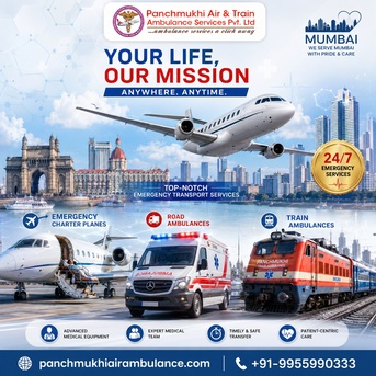 Mumbai, Health, Panchmukhi Low Cost Air Ambulance In Mumbai- Connecting Patients Across The Nation