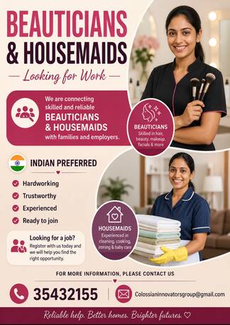 Manama, Jobs, Housemaids