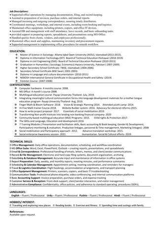 Riyadh, Job Seekers, Executive Assistant