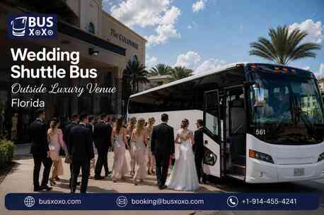 Miami, Travel, Wedding Shuttle Bus Rental In Florida Reliable & On-Time Service