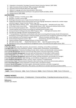Riyadh, Job Seekers, Front Desk Officer