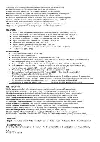 Riyadh, Job Seekers, Office Administrator