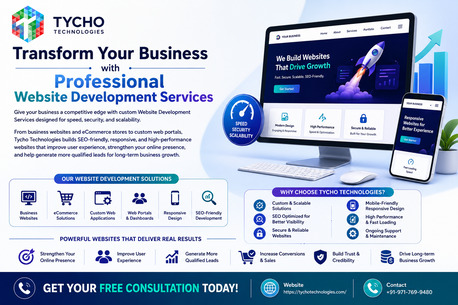 Noida, Technical, Transform Your Business With Professional Website Development Services