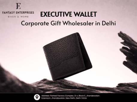 New Delhi, Clothing & Accessories, Executive Wallet | Corporate Gift Wholesaler In Delhi