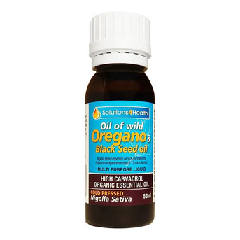 Sydney, Health & Beauty Items, AUD 20,  Buy Solutions4Health Wild Oregano & Black Seed Oil 50ml Australia
