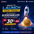 Ready To Launch Your Token? Get Blockchain & ICO Development At 30% OFF!