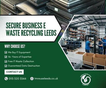 London, Computer, Secure Business E Waste Recycling Leeds