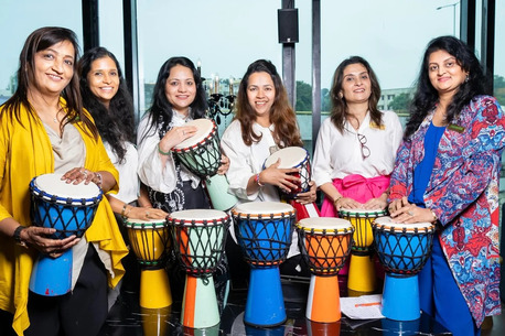 Chandigarh, Event Planning, Drum Circle Activity