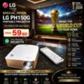 BHD 59,  LG Portable Projector &ndash; 30,000-Hour LED Life Built-in Rechargeable Battery 100