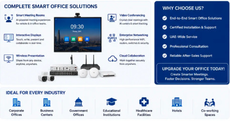 Dubai, Technical, Transform Your Office With Smart Technology Integration In Dubai