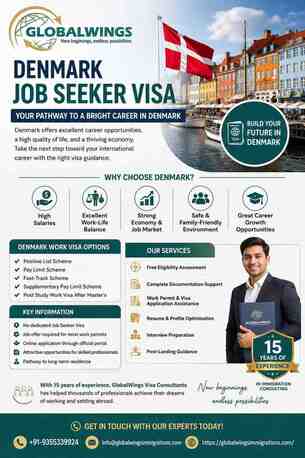 New Delhi, Counseling, Denmark Job Seeker Visa Assistance For Skilled Professionals