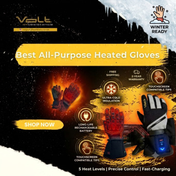 New York, Boats, Best All-Purpose Heated Gloves | Rechargeable Winter Gloves For Men & Women