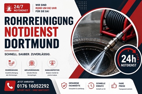 Dortmund, Cleaning, Rohrreinigung Notdienst Dortmund &ndash; Soforthilfe Rund Um Die Uhr
