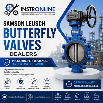Mumbai, Industrial Machinery, Samson LEUSCH BUTTERFLY VALVES Dealers | Instronline