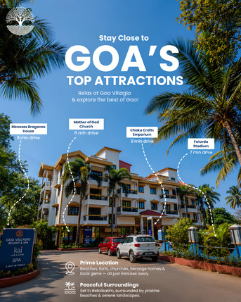 Goa, Travel, Best Resorts In South Goa &ndash; Top Picks For Every Traveler | Goa Villagio Resort & Spa