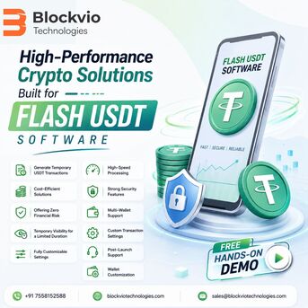 Mumbai, Software Development, High-Performance Crypto Solutions Built For Flash USDT