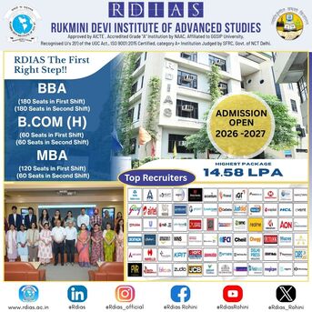 Rohini, Education, Best Colleges For BBA In Delhi &ndash; Choose RDIAS For Quality Education & Career Success