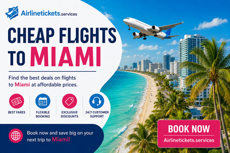 New York, Travel, Airlinetickets.services &ndash; Cheap Flights To Miami At Affordable Prices