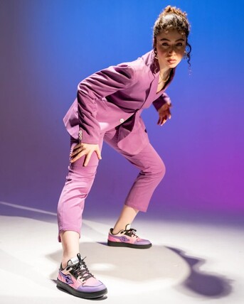 Mumbai, Clothing & Accessories, INR 4499,  NOGRAV Euphoria Sneakers | Pink Purple Lightweight Comfort Shoes