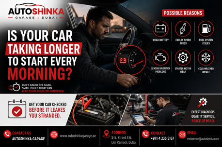 Dubai, Automotive, Is Your Car Taking Longer To Start Every Morning?
