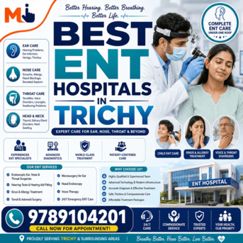 Mumbai, Health, Signs You Should Visit The Best ENT Hospital In Trichy