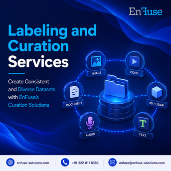 Mumbai, Marketing, Create Consistent And Diverse Datasets With EnFuse&rsquo;s Curation Solutions
