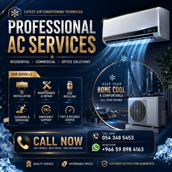 Al Batha, Air Conditioning, Ac Mechanic / خدمات تكييف احترافية بمعايير عالية