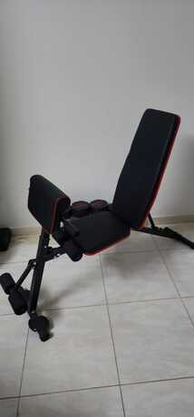 Riyadh, Sporting Goods, SAR 400,  Workout Bench & Dumbbells
