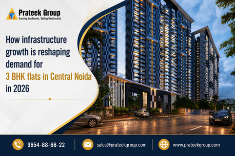 Noida, Real Estate, How Infrastructure Growth Is Reshaping Demand For 3 BHK Flats In Central Noida In 2026