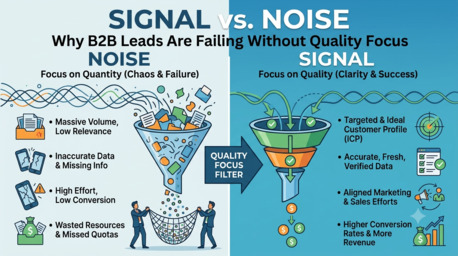 Austin, Software, Signal Vs. Noise: Why B2B Leads Are Failing Without Quality Focus
