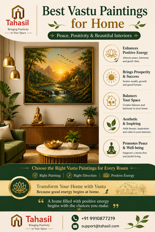 Bhubaneswar, Real Estate, Best Vastu Paintings For Home | Peace, Positivity & Prosperity