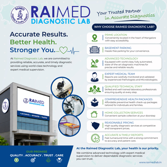 Mangalore, Health, Raimed Diagnostic Lab &ndash; Trusted Diagnostic Centre In Mangalore For Accurate Lab Tests