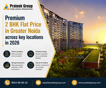 Greater Noida, Real Estate, Premium 2 BHK Flat Price In Greater Noida Across Key Locations In 2026