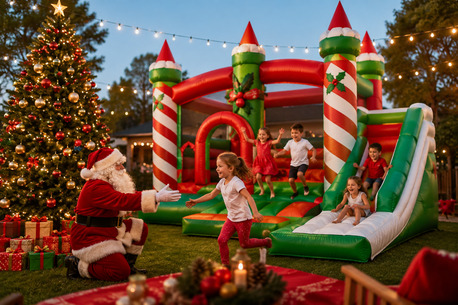 Sydney, Equipment Rental, Make Christmas Unforgettable With Jumping Castle Hire Warwick