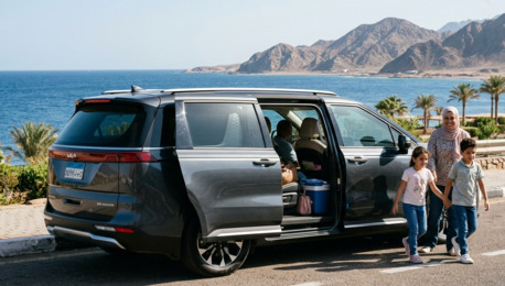 Cairo, Automotive, Cairo Airport Limousine | Kia Carnival For Rent &ndash; Cairo Airport To Four Seasons Hotel
