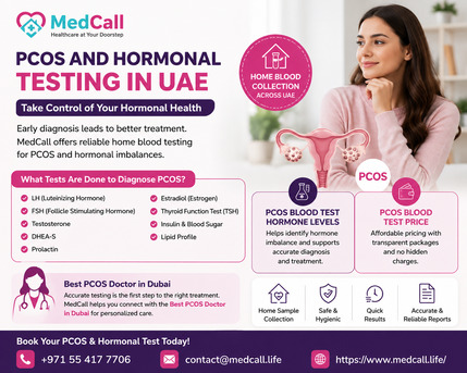 Dubai, General, PCOS And Hormonal Testing In UAE &ndash; MedCall