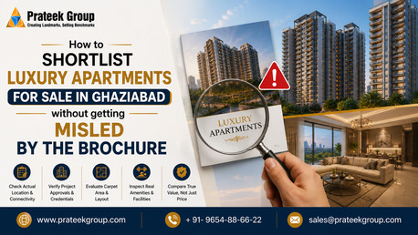 Ghaziabad, Real Estate, How To Shortlist Luxury Apartments For Sale In Ghaziabad Without Getting Misled By The Bro