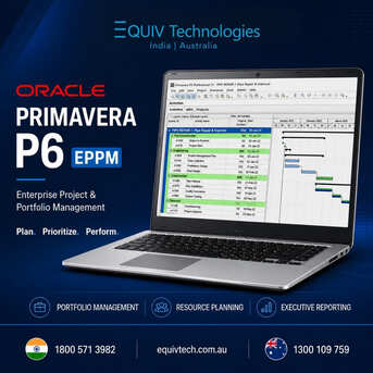 Sydney, Software Development, Oracle Primavera P6 EPPM & Consulting Services | Equiv Technologies