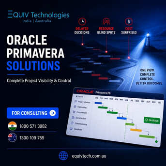 Sydney, Software Development, Oracle Primavera P6 EPPM & Consulting Services | Equiv Technologies