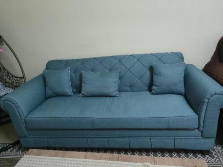 Jubail, Furniture, SAR 700,  SOFA SET WITH 07 SEATER FOR SALE ALMOST NEW