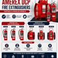 Amerex, Aramco Approved Fire Extinguishers, 10, 20, 30, 125, 300 LBS Stock Available