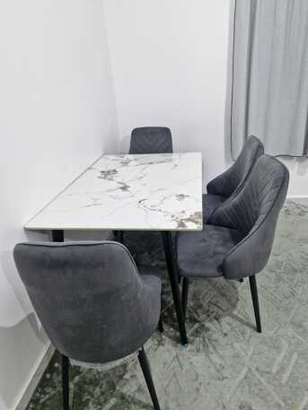 Al Malaz, Furniture, SAR 450,  4-Seater Dining Table In Excellent Condition And Barely Used.
