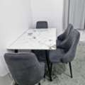 SAR 450,  4-Seater Dining Table In Excellent Condition And Barely Used.