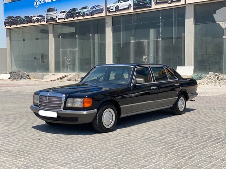 Manama, Vehicles, Cars & Trucks , BHD 3950,  Mercedes Benz 280 SEL 1982 (Black),  1982,  Automatic,  107200 KM,  Mercedes Benz 280 SEL  (Black)