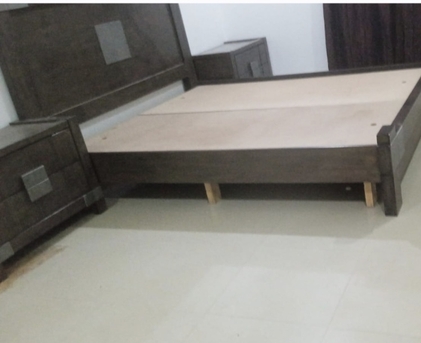 Riyadh, Furniture, SAR 490,  Bedset Available Solid Wood For 490 Only