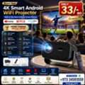 BHD 32,  Brand New 4K Smart Android WIFI Projector (Built-In Play Store) Mobile Screen Sharing