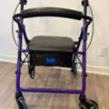 Rolling Walker With A Seat For Seniors