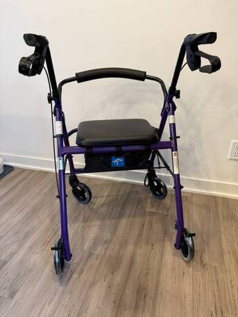 Los Angeles, Health & Beauty Items, Rolling Walker With A Seat For Seniors